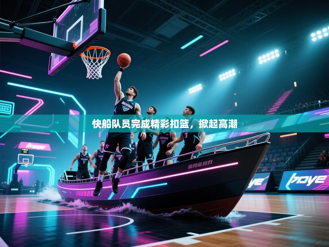 快船队员完成精彩扣篮，掀起高潮  第2张